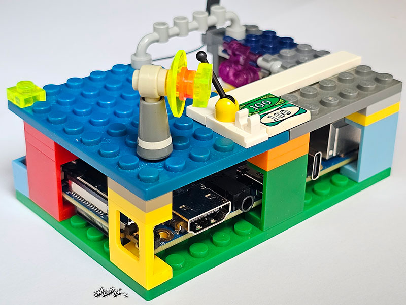 orangepixunlong's tweet photo. 🧱✨ Built a custom #LEGO-compatible case for our #OrangePi5Max — modular, fun, and totally DIY!

Who says SBC enclosures can't be playful? 😎
Show us your creative builds! 🔧📸
#OrangePi #LEGO #SBC #DIYCase #Maker #RaspberryPiAlternative https://t.co/wAbxHPp5JJ
