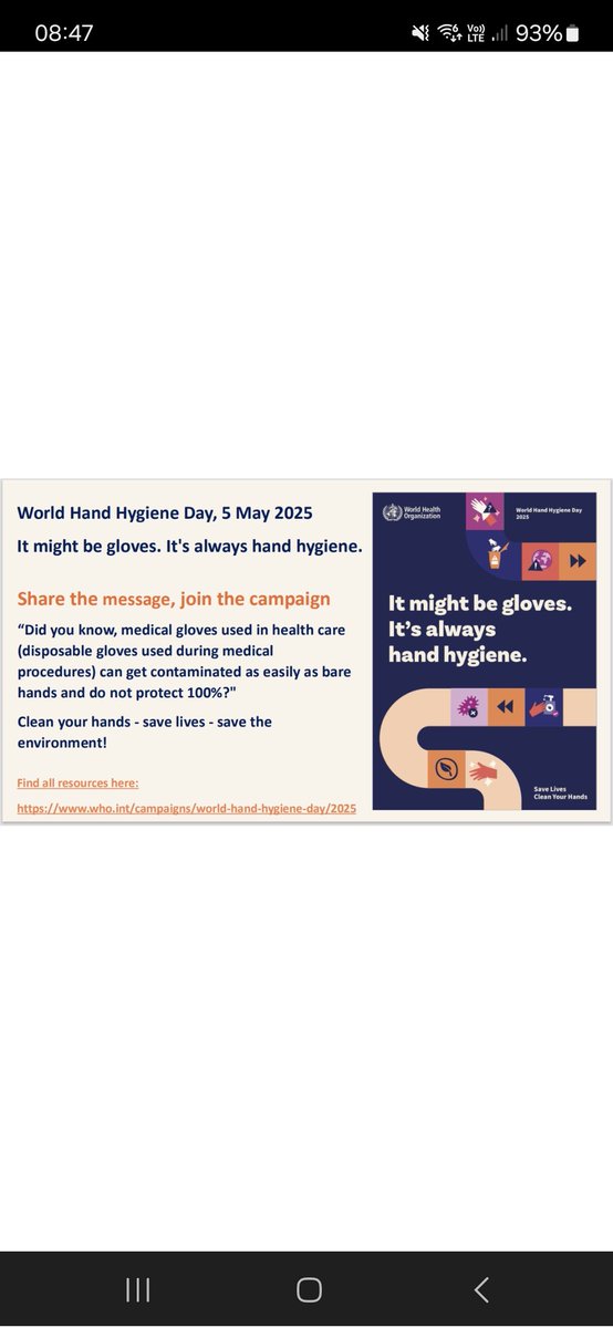 IPC are celebrating world hand hygiene and gloves off week 2025