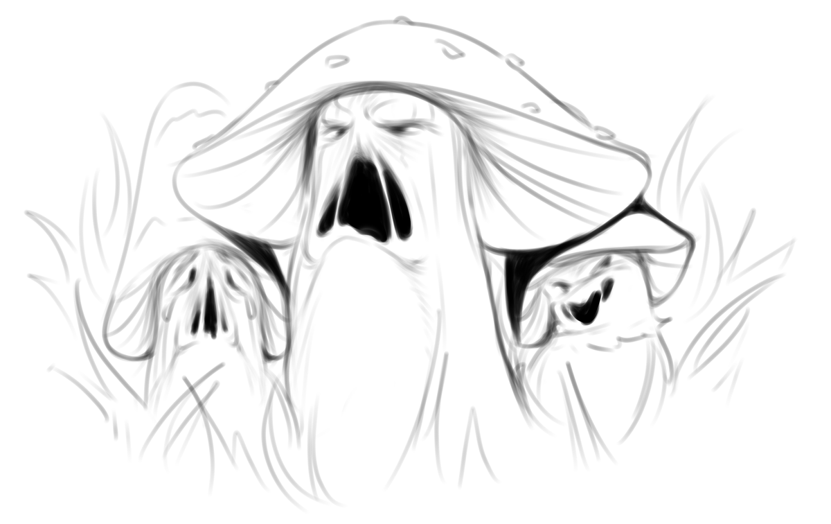 Drawing yucky funguses
