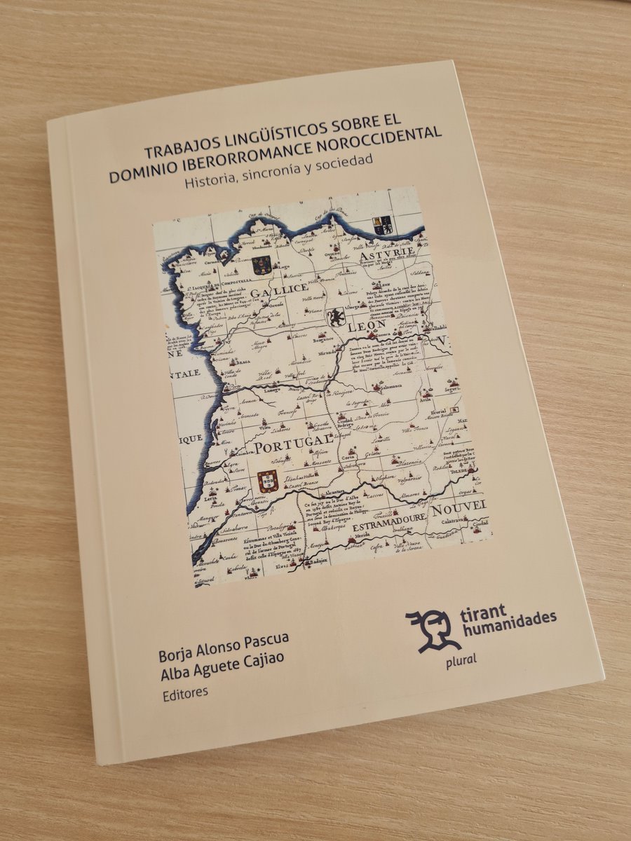 Borja Alonso Pascua (@balonsopascua) on Twitter photo 😃📢Recién llegados los ejemplares del volumen "Trabajos lingüísticos sobre el dominio iberorromance noroccidental. Historia, sincronía y sociedad" que mi colega <a href="/alba_aguete/">Alba Aguete</a> y yo hemos coordinado en <a href="/Tirant_ESP/">Tirant España</a>.
Ya disponible en papel 📖 y en e-book 🧑💻en acortar.link/RX4avO 😃📢Recién llegados los ejemplares del volumen "Trabajos lingüísticos sobre el dominio iberorromance noroccidental. Historia, sincronía y sociedad" que mi colega <a href="/alba_aguete/">Alba Aguete</a> y yo hemos coordinado en <a href="/Tirant_ESP/">Tirant España</a>.
Ya disponible en papel 📖 y en e-book 🧑💻en acortar.link/RX4avO
