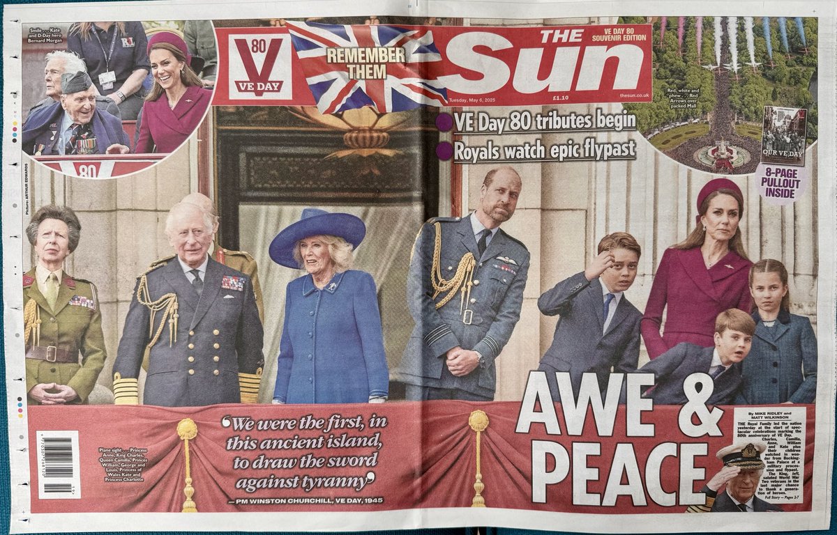 My picture wraparound in todays paper