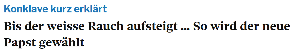 Endlich erklärt das jemand!