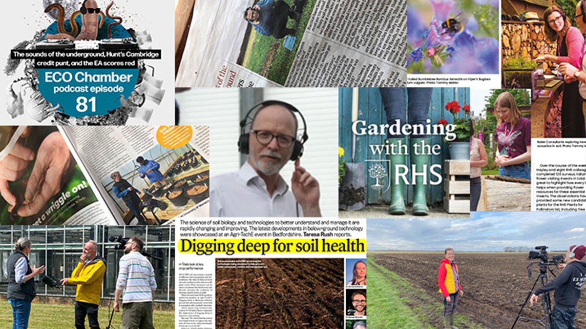 Have you seen us featured in any of these places? 👀 

From BBC Breakfast and The Times to New Scientist and The Guardian, our ground-breaking #ecoacoustics research has made waves across the media.

See where we've been featured here 👉 soilacoustics.com/2024/11/18/soi…

#soilacoustics