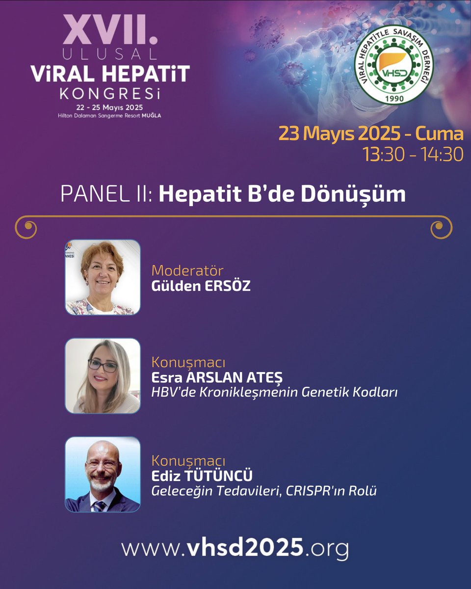 PANEL II: Hepatit B’de Dönüşüm
vhsd2025.org