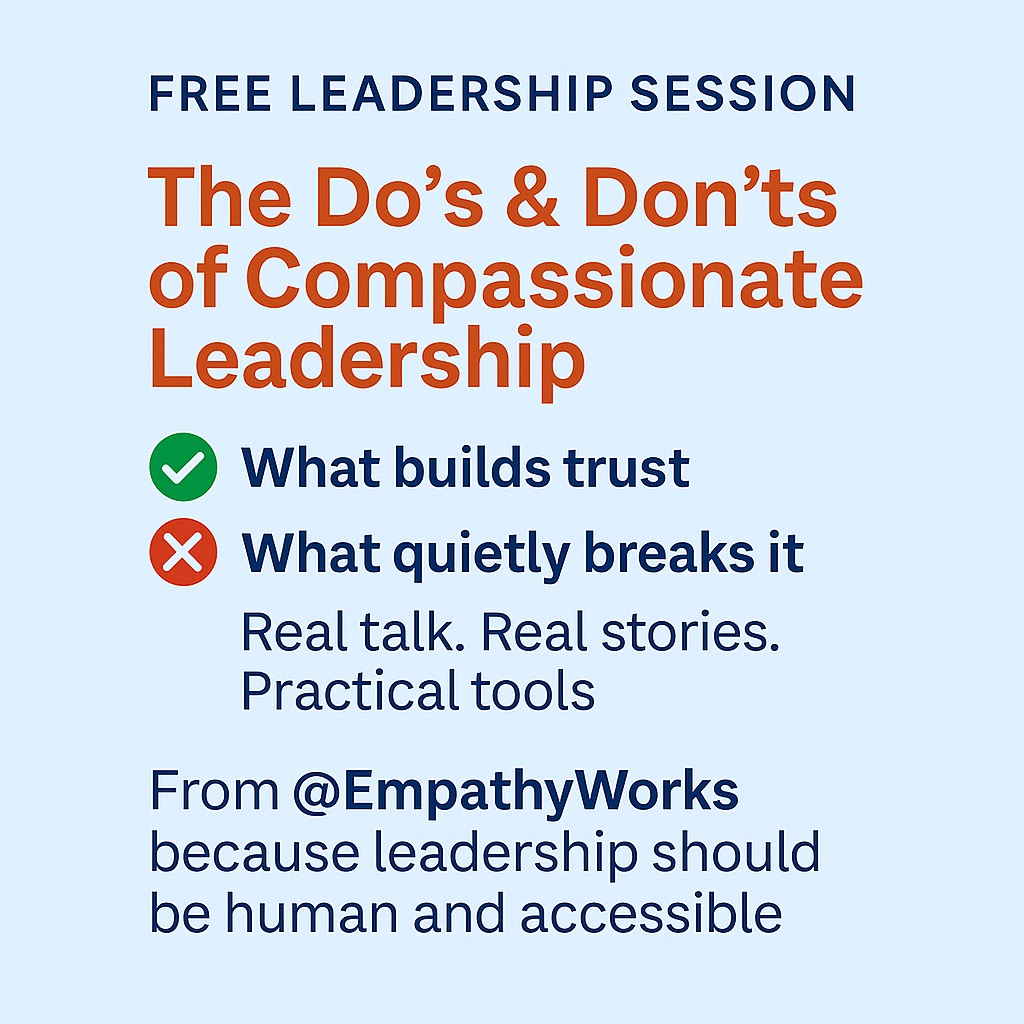 EmpathyWorks Leadership Consultancy tweet media