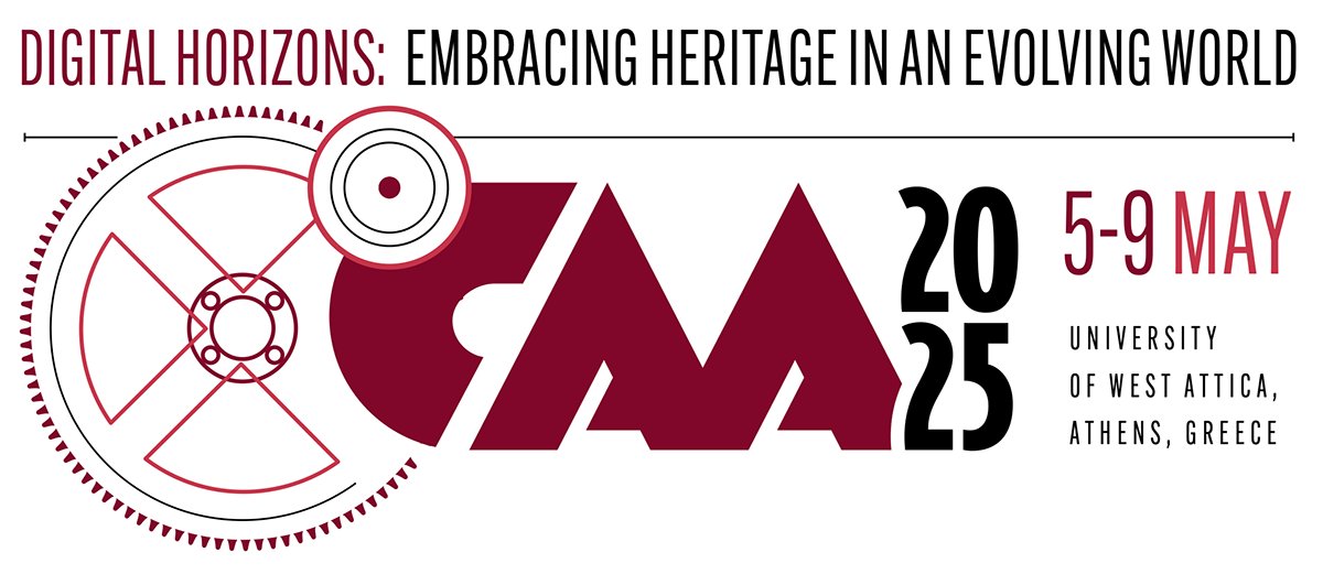 The #CAA23025 –Computer Applications and Quantitative Methods in Archaeology has just kicked off in Athens! Our colleague Quentin Drillat is heavily involved in this event: he's chairing a session, presenting a poster and giving 2 talks !
2025.caaconference.org
#archaeology #GIS