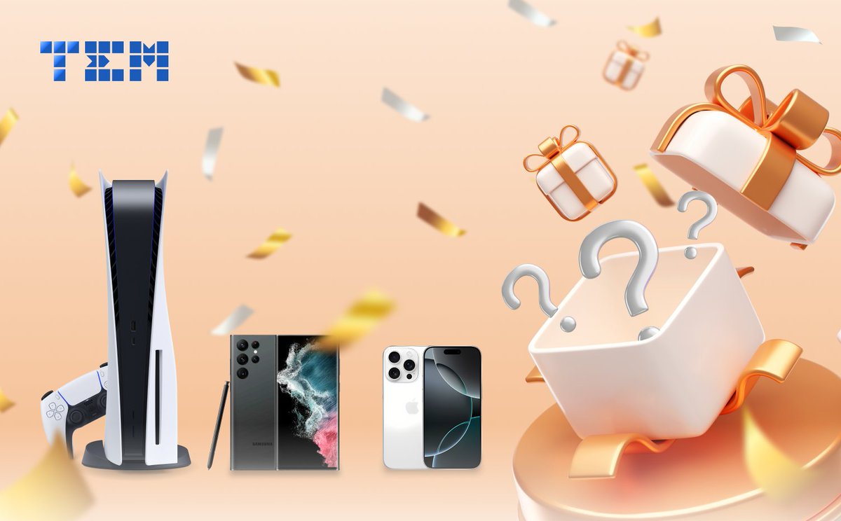 Daily Lucky Box – Win Every Day
TEM offers a unique daily engagement feature: the Lucky Box.
Every user gets the chance to open one Lucky Box per day, with guaranteed wins.
Prizes include Bitcoin, gold bars, $TEM tokens, iPhones, and more. 
It’s a gamified reward system that