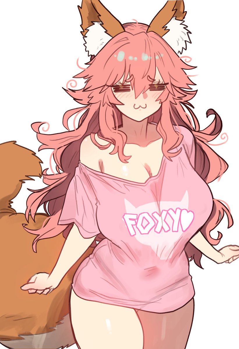 "Morning [Reader].." 

*She may seem awake but the fox is still pretty much asleep*