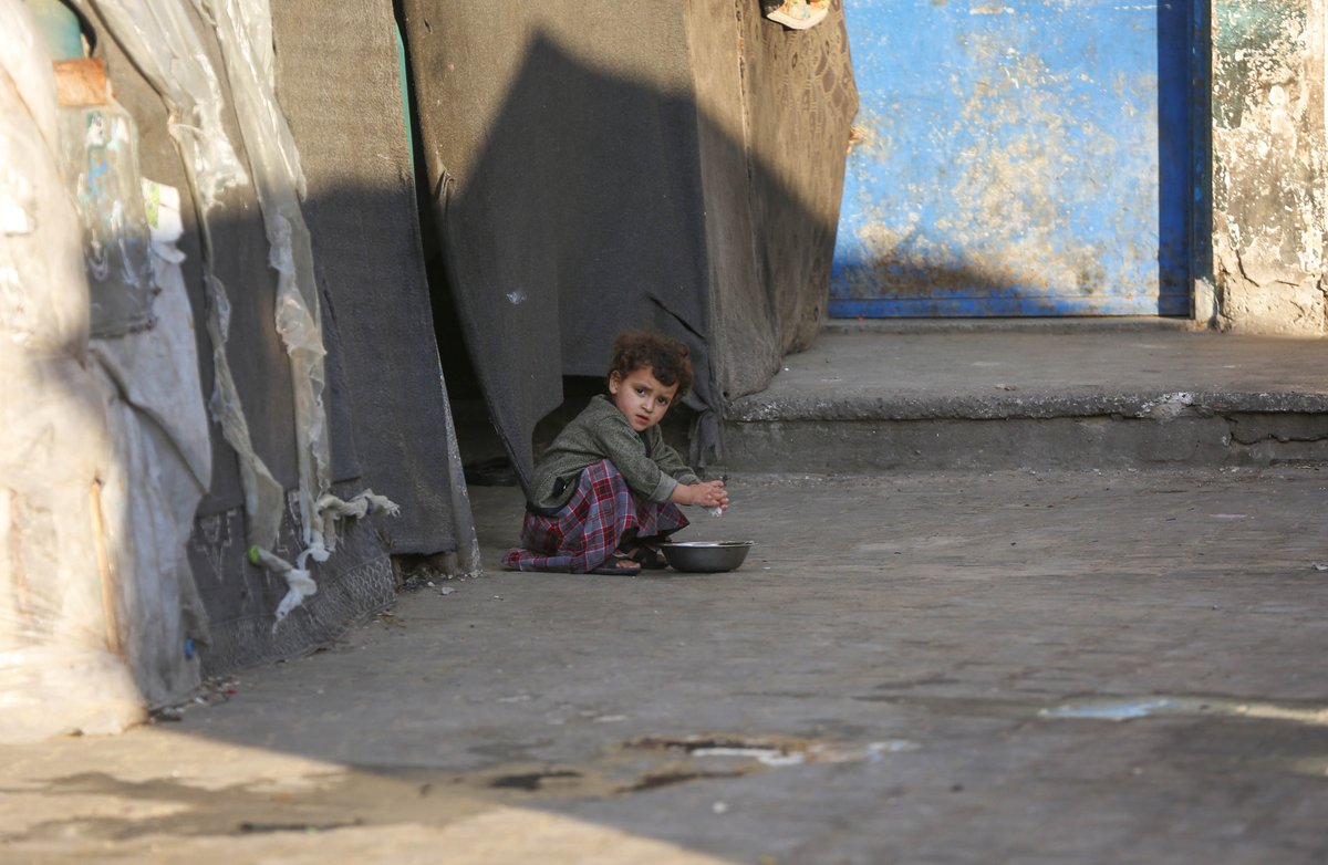 En Gaza, el 92% de los menores de entre 6 y 23 meses y las mujeres embarazadas y lactantes no cubren sus necesidades nutricionales, debido a la grave escasez de alimentos por el bloqueo.