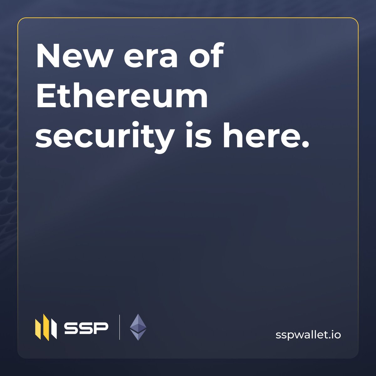 SSPWallet_io's tweet image. 🔐 Ethereum account abstraction is here — flexible smart account control right from your SSP wallet. #EthereumWallet