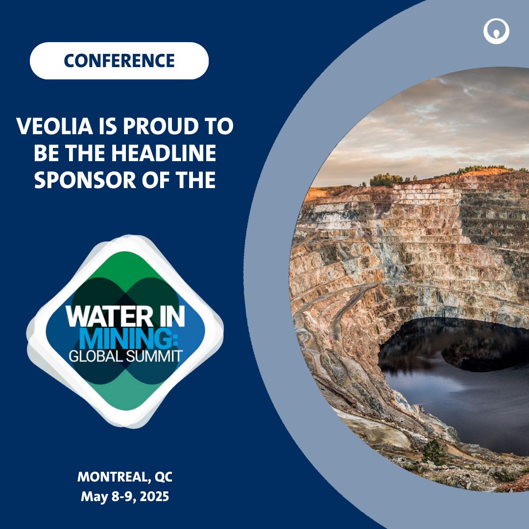 Veolia Water Tech (@veoliawatertech) on Twitter photo Fier d’être sponsor du #WIMGlobalSummit 2025 !
Découvrez comment Veolia révolutionne la gestion de l’eau dans le secteur minier avec #Actiflo® et Hydrotech™ Discfilter.
🗓 8-9 mai 2025
📍Montréal, Canada
👉 En savoir plus : lnkd.in/dADsqE2c
<a href="/waterinmining/">Water in Mining</a> Fier d’être sponsor du #WIMGlobalSummit 2025 !
Découvrez comment Veolia révolutionne la gestion de l’eau dans le secteur minier avec #Actiflo® et Hydrotech™ Discfilter.
🗓 8-9 mai 2025
📍Montréal, Canada
👉 En savoir plus : lnkd.in/dADsqE2c
<a href="/waterinmining/">Water in Mining</a>