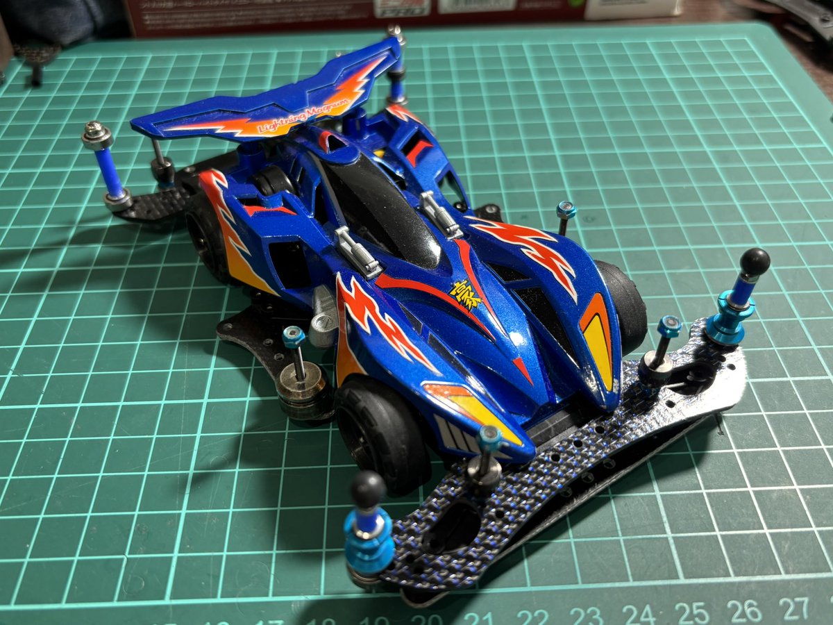 ストッククラス兼B-MAX用のVZマシン完成しました。 ライトニング