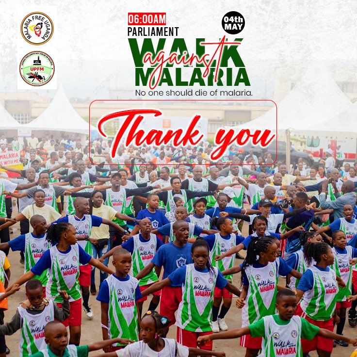 THANK YOU 

#ZeroMalariaStartsWithMe

<a href="/Thomas_Tayebwa/">Thomas Tayebwa</a> <a href="/PNyamutoro/">Phiona Nyamutoro</a> <a href="/Parliament_Ug/">Parliament of Uganda</a> <a href="/MinofHealthUG/">Ministry of Health- Uganda</a> <a href="/upfm_malaria/">Uganda Parliamentary Forum on Malaria</a> <a href="/ALMA_2030/">African Leaders Malaria Alliance (ALMA)</a> <a href="/nbstv/">NBS Television</a>