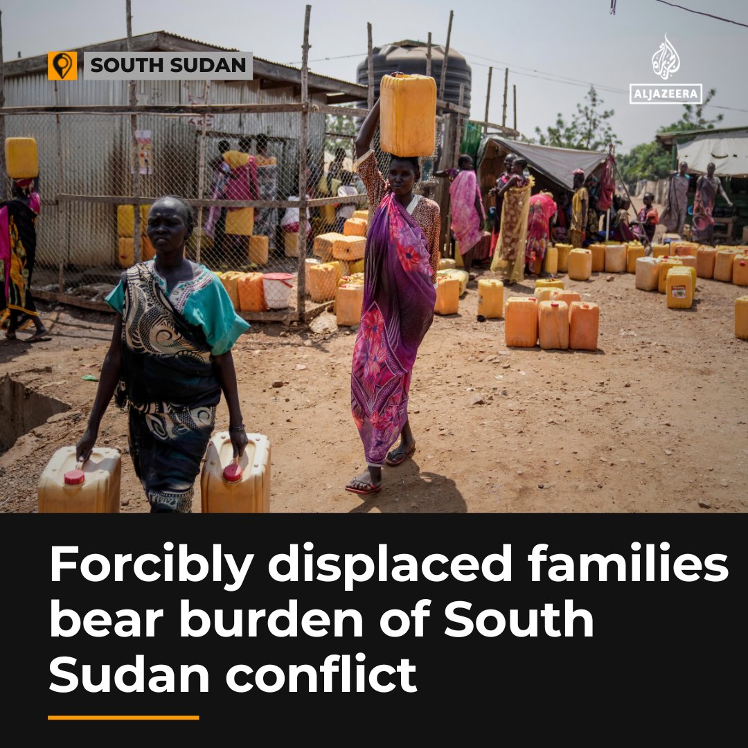 “We are suffering.”

More than 130,000 people have been forcibly displaced since fighting between government and opposition forces in South Sudan escalated in February aje.io/ha47yy
