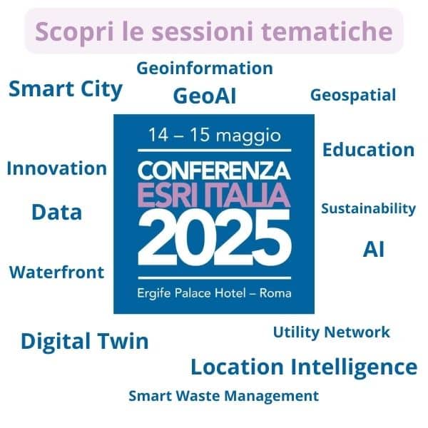 Vi invito alla Conferenza <a href="/Esriitalia/">Esri Italia</a> per seguire la sessione dedicata al ruolo del #GIS nella tutela dell’ambiente che avrò il piacere di moderare
#ConEsri2025 #innovazione #Biodiversità #GeoAI #DigitalTwin #ecoturismo #green #climatechange #archeologia
geosmartmagazine.it/2025/05/04/tec…