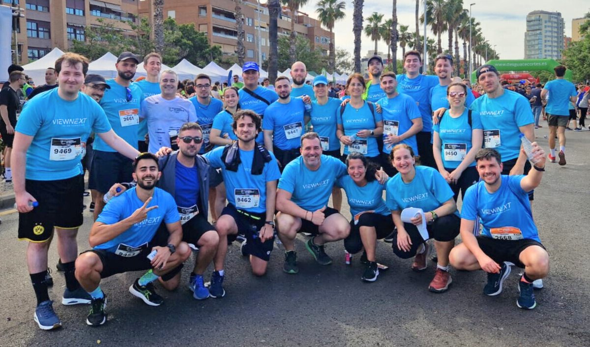 El pasado domingo participamos en la Carrera de las Empresas de Valencia en las modalidades de 5K y 10K, ¡y vaya que dimos la talla! Nuestros compañeros llenaron el recorrido de energía y compañerismo.😁 
👏Gracias a tod@s y ¡nos vemos en la próxima meta!