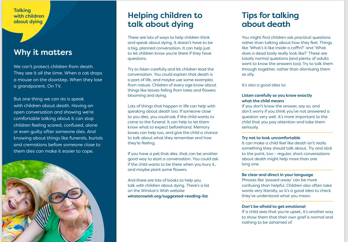 PKC Nurture (@pkcnurture) on Twitter photo This #DyingMattersWeek, a reminder of Nurture Principle 4: the power of language and talking to bring comfort, clarity and understanding. <a href="/hospiceuk/">Hospice UK</a> have some helpful advice and tips for talking to children about death.
#NurturePrinciple4
#Attunement
#Care
#Support This #DyingMattersWeek, a reminder of Nurture Principle 4: the power of language and talking to bring comfort, clarity and understanding. <a href="/hospiceuk/">Hospice UK</a> have some helpful advice and tips for talking to children about death.
#NurturePrinciple4
#Attunement
#Care
#Support