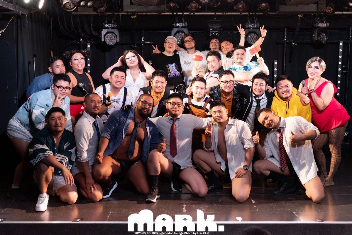 5/5(月)Mark. ~vol.02~ (@mark_hakata) on Twitter photo 昨夜はお足元の悪い中、Mark.~vol.02~にお越し頂きありがとうございました🐻❄️✨
次回開催はまだ未定ですが、また続報はこちらにて発表しますのでお待ち頂けたらと思います!!
photo : <a href="/H1_caLP1s/">H!K4L / HacKLet/</a> 昨夜はお足元の悪い中、Mark.~vol.02~にお越し頂きありがとうございました🐻❄️✨
次回開催はまだ未定ですが、また続報はこちらにて発表しますのでお待ち頂けたらと思います!!
photo : <a href="/H1_caLP1s/">H!K4L / HacKLet/</a>