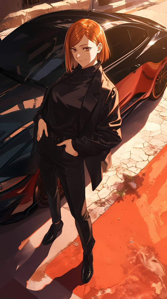 Gradalis7's tweet image. | 4K Anime Girls : Nobara Kugisaki 🤎
#anime #midjourney #4KUltraHD  #AIart #AI #art #Nobara #Kugisaki #JujutsuKaisen #jjk #jujutsu_kaisen #manga
