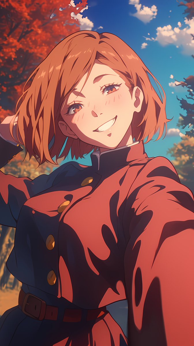Gradalis7's tweet image. | 4K Anime Girls : Nobara Kugisaki 🤎
#anime #midjourney #4KUltraHD  #AIart #AI #art #Nobara #Kugisaki #JujutsuKaisen #jjk #jujutsu_kaisen #manga