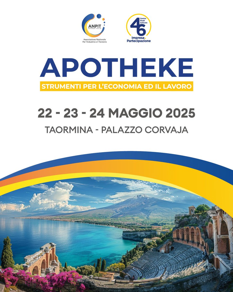 💥 Torna #Apotheke2025

📣 Formazione, lavoro, sviluppo, codice degli appalti, jobs act, incentivi.

👉🏻 Questi i temi che caratterizzeranno la quinta edizione di 'Apotheke'.