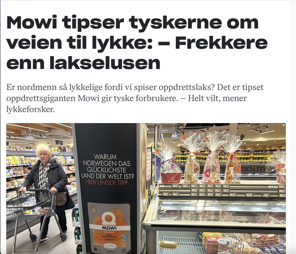 Du vil ikke tro hva som skjedde den dagen reklamebyrået hadde fleinsopp på kontoret.
dn.no/havbruk/oppdre…