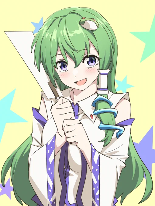 巫女というよりも風祝というようで今見ると一番刺さるデザインかも知れない 