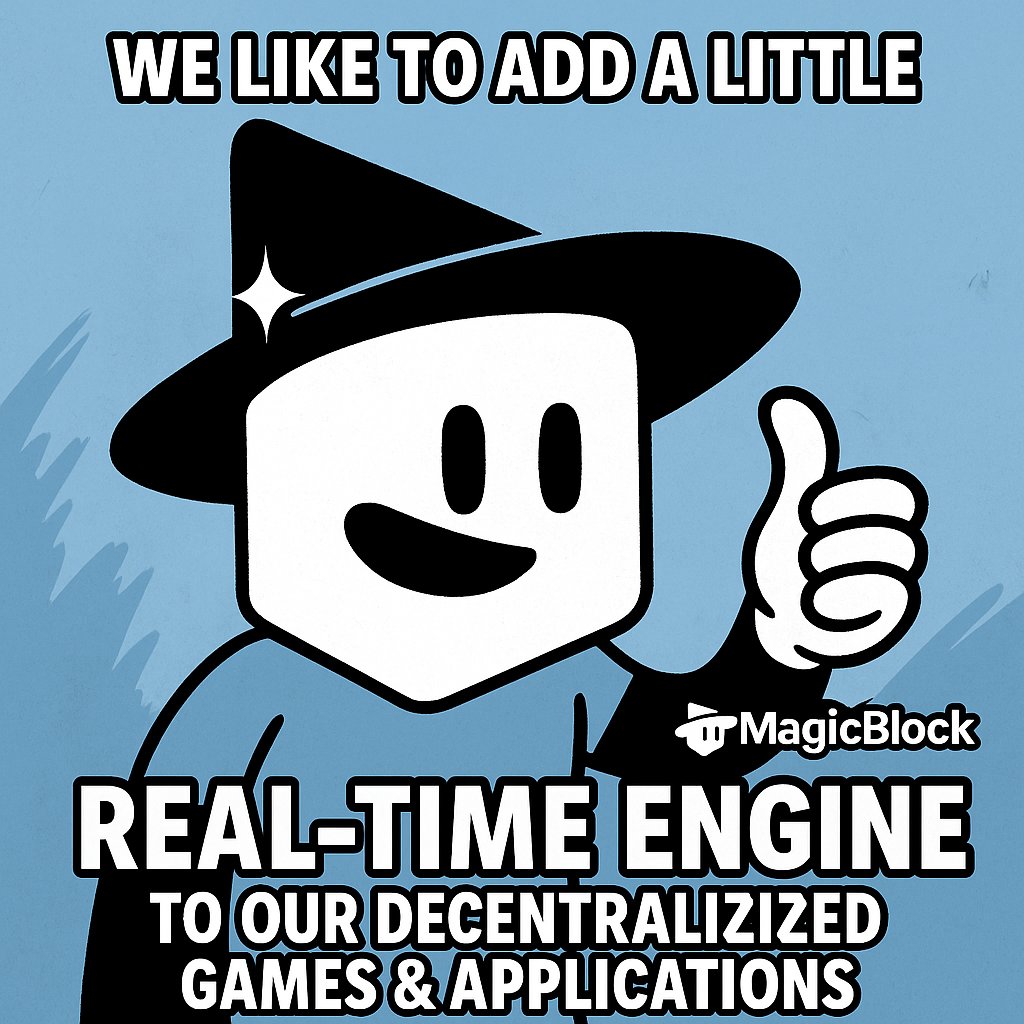 r9d50ebpsiadfs's tweet image. Oh wow, another decentralized app without real-time sync? So brave. So retro. Meanwhile MagicBlock just casting spells in milliseconds. 🧙‍♂️⚡ #Web3 #RealTimeEngine #magicblock #Magic