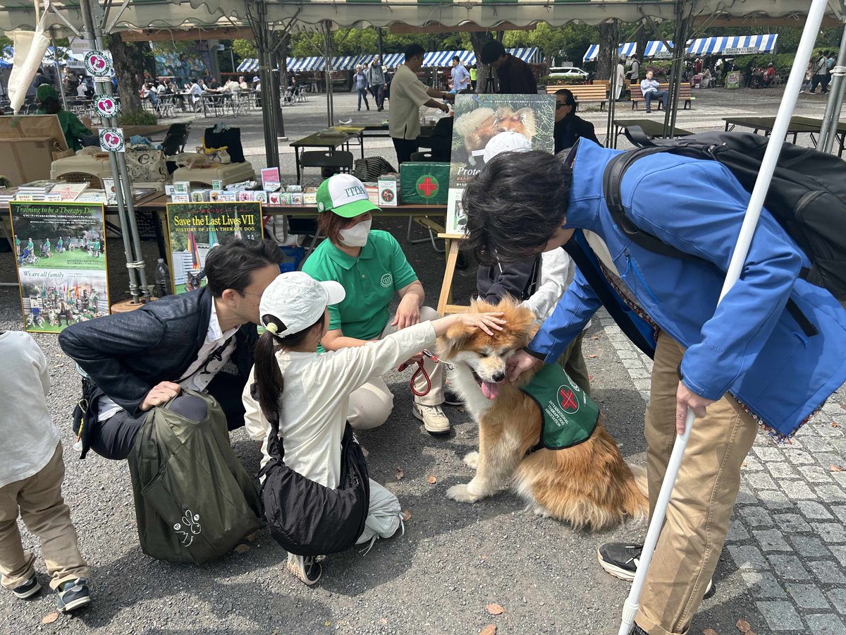 4月26日(土) 、代々木公園にて第96回「メーデー中央大会」が開催され、連合の皆さんへエールを届けにセラピードッグたちが活動してまいりました。
今後も (一財)国際セラピードッグ協会は、連合とともに動物愛護を推進してまいります。
#大木トオル #セラピードッグ #メーデー
