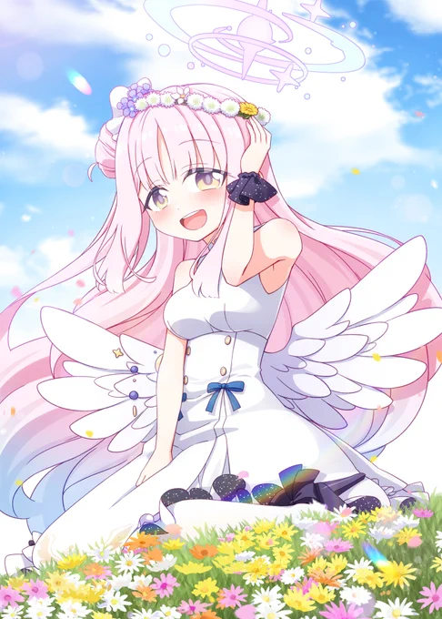 花冠でお祝い 