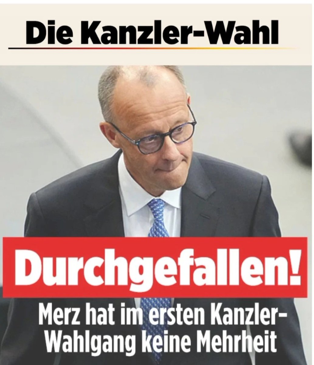 Nicht mal die eigenen Leute wollen den Kriegstreiber.