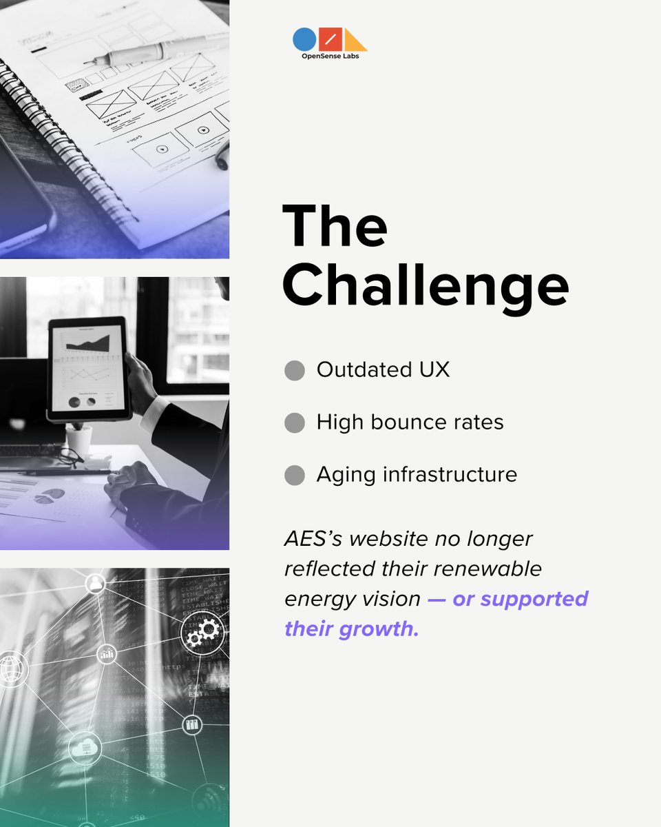 OpenSenseLabs's tweet image. From lagging to leading — AES saw a 49% spike in #investorengagement.

We didn’t just revamp a site.

We rebuilt digital trust across 17 platforms.

This is what #DigitalTranformation looks like with OSL. 💡

#OpenSenseLabs #Drupal #UXDesign #WebRevamp #ClientSuccess #Tech4All