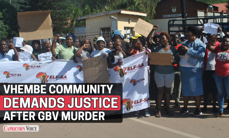 A Mutale community mourns Vhutshilo Nefuranyele, allegedly murdered by her ex-partner. The case sparks outrage and renewed calls to end GBV. Read more 👉 shorturl.at/mj6nZ