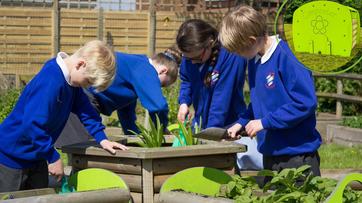 Playdale's tweet image. Begin your composting journey this #InternationalCompostAwarenessWeek! 🌱 Set up a composter to boost your #EducationalPlay provision, teach #sustainability, &amp;amp; reduce food &amp;amp; plant waste. All through fun, hands-on learning 🤸 Start composting today!➡️ bit.ly/4daHH5D
