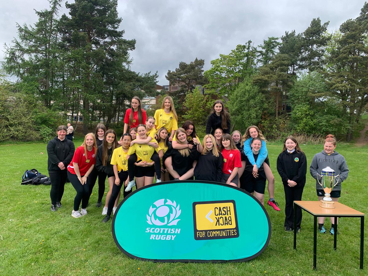 A brilliant day on Friday for our Braeview &amp; Craigie HS Cashback School of Rugby Festival! Great rugby, loads of food, and even a visit from <a href="/scottishrugby/">Scottish Rugby</a> to film — plus the honour of holding the iconic Doddie Weir Cup!  <a href="/Greenfield49911/">Greenfield Academy</a> <a href="/Craigie_High/">Craigie High School</a> <a href="/JohnnyLothian/">Johnny Lothian</a>