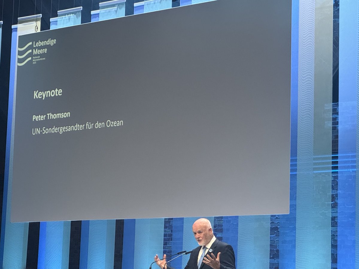 Global Ocean Trust (@goceantrust) on Twitter photo <a href="/ThomsonFiji/">Peter Thomson</a> is delivering the keynote at the first German ocean conference in Berlin, highlighting the need for continued German engagement for a healthy ocean and effective marine protection <a href="/ThomsonFiji/">Peter Thomson</a> is delivering the keynote at the first German ocean conference in Berlin, highlighting the need for continued German engagement for a healthy ocean and effective marine protection