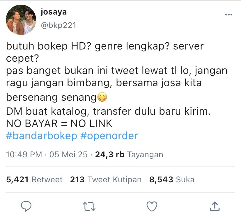 messsshy's tweet photo. Jossgawin few tweets au

momen ketika anak organisasi rohani pacaran sama pengedar bokep handal https://t.co/mGHM8d5iCC