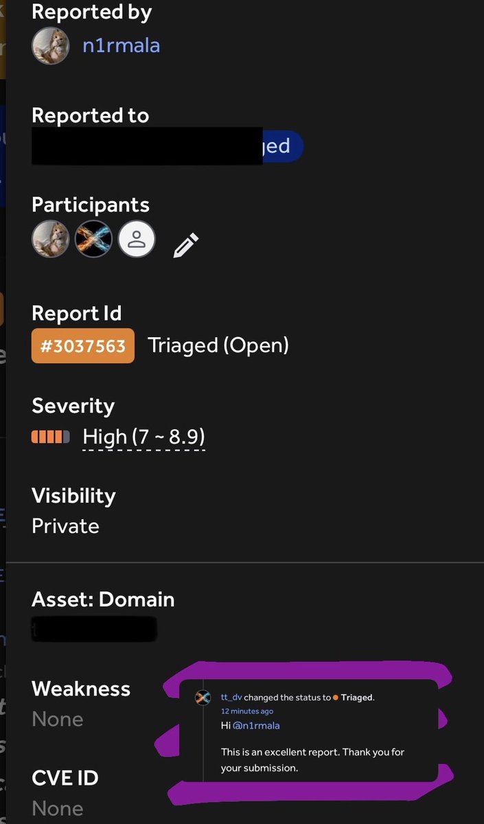 w_n1rmala's tweet image. cant wait for the reward xD
-
-

#bugbounty #hackerone