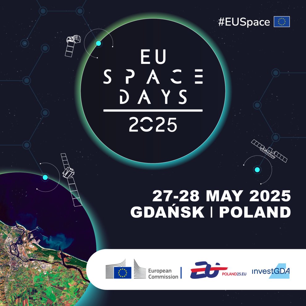 We’re proud that our partner eOdyn will present AI4COPSEC at one of Europe’s top space, defence &amp; security events on 28 May🚀

Hosted by the <a href="/EU_Commission/">European Commission</a> &amp; <a href="/POLAND25EU/">Caught You</a>, this is a key moment to connect with space &amp; security leaders.

Learn more: lnkd.in/d8qJMp-H

#EUSpace
