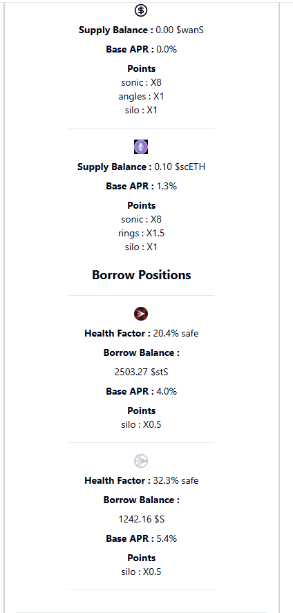 ✅Estimating the value of your Airdrop Sonic
✅ Display of points and their evolution for all major protocols
✅ Monitor your position on a single page and on a single App.
✅ And more...

Only on #SonicPointsApp.

$SPT
