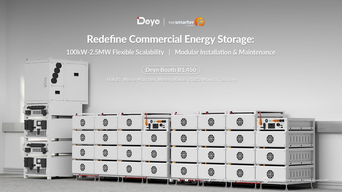 Deye ESS tweet media