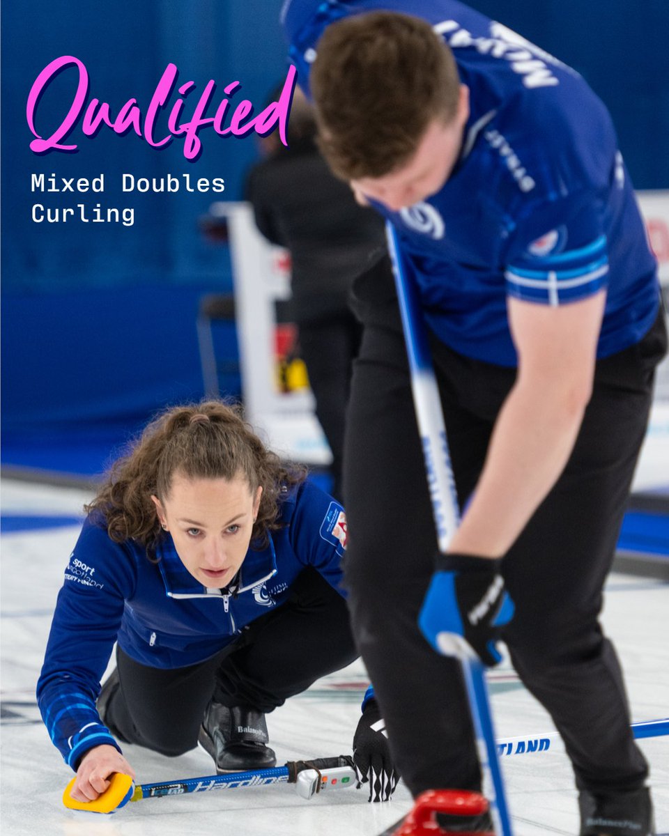Team GB (@teamgb) on Twitter photo Full house โ
Bruce Mouat and Jen Dodds clinch Team GBโs third and final curling quota for Milano Cortina 2026 in the mixed doubles ๐๐ฅ
<a href="/BritishCurling/">British Curling</a> Full house โ
Bruce Mouat and Jen Dodds clinch Team GBโs third and final curling quota for Milano Cortina 2026 in the mixed doubles ๐๐ฅ
<a href="/BritishCurling/">British Curling</a>