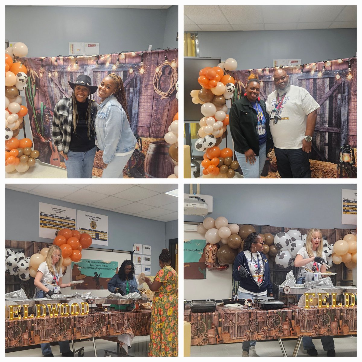 Feldwood Elementary School (@feldwoodes) on Twitter photo These educators don’t just ride into the sunset—they ride into the hearts of their students. Happy Teacher Appreciation Week, partners! <a href="/FultonCoSchools/">FultonCountySchools</a> <a href="/shantarawcrooks/">Shantara Whitaker Crooks</a> #TeacherAppreciationWeek #westerntheme #growinggreatness These educators don’t just ride into the sunset—they ride into the hearts of their students. Happy Teacher Appreciation Week, partners! <a href="/FultonCoSchools/">FultonCountySchools</a> <a href="/shantarawcrooks/">Shantara Whitaker Crooks</a> #TeacherAppreciationWeek #westerntheme #growinggreatness