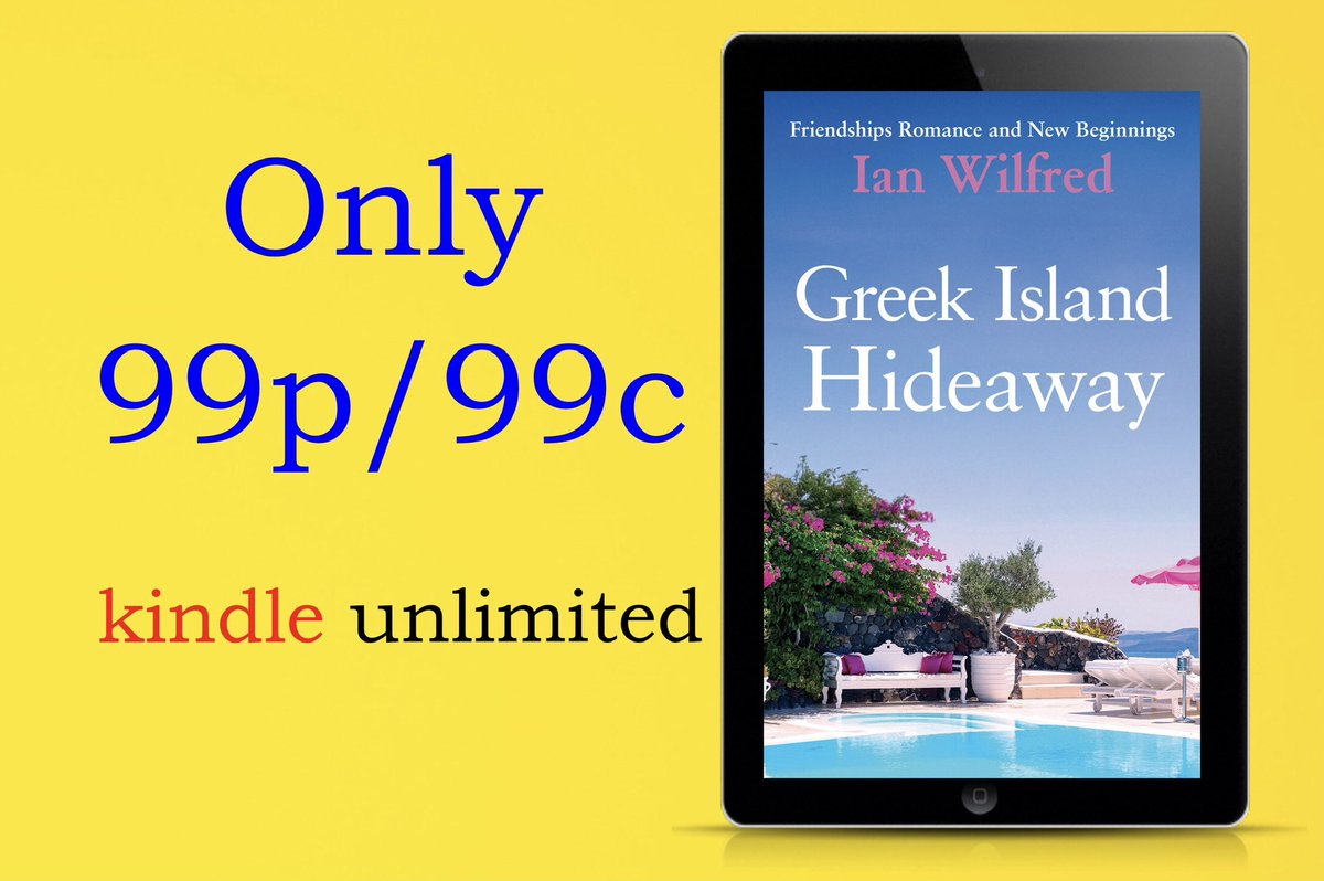 ☀️Out in 4 weeks☀️

Greek Island Hideaway is an uplifting feel-good story of romance and new beginnings

UK Amazon.co.uk/dp/B0F4N9D327
US Amazon.com/dp/B0F4N9D327