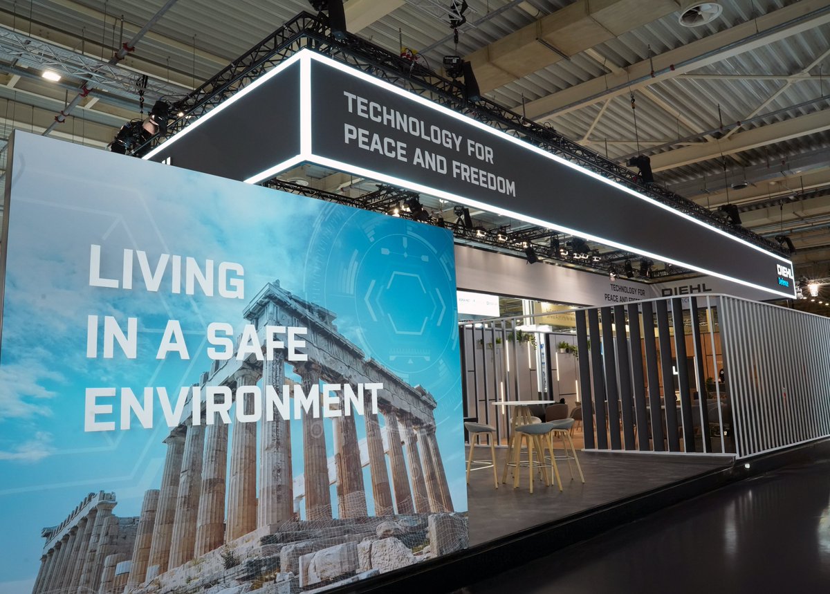 DiehlDefence's tweet image. Kalimèra #DEFEA 2025 - we are ready for 3 exciting trade fair days!
Visit us in hall 3 at booth E14 and discover various state-of-the-art solutions in the field of ground-based air defence, drone defence, ammunition, guided missiles and coastal defence.
Let's connect!