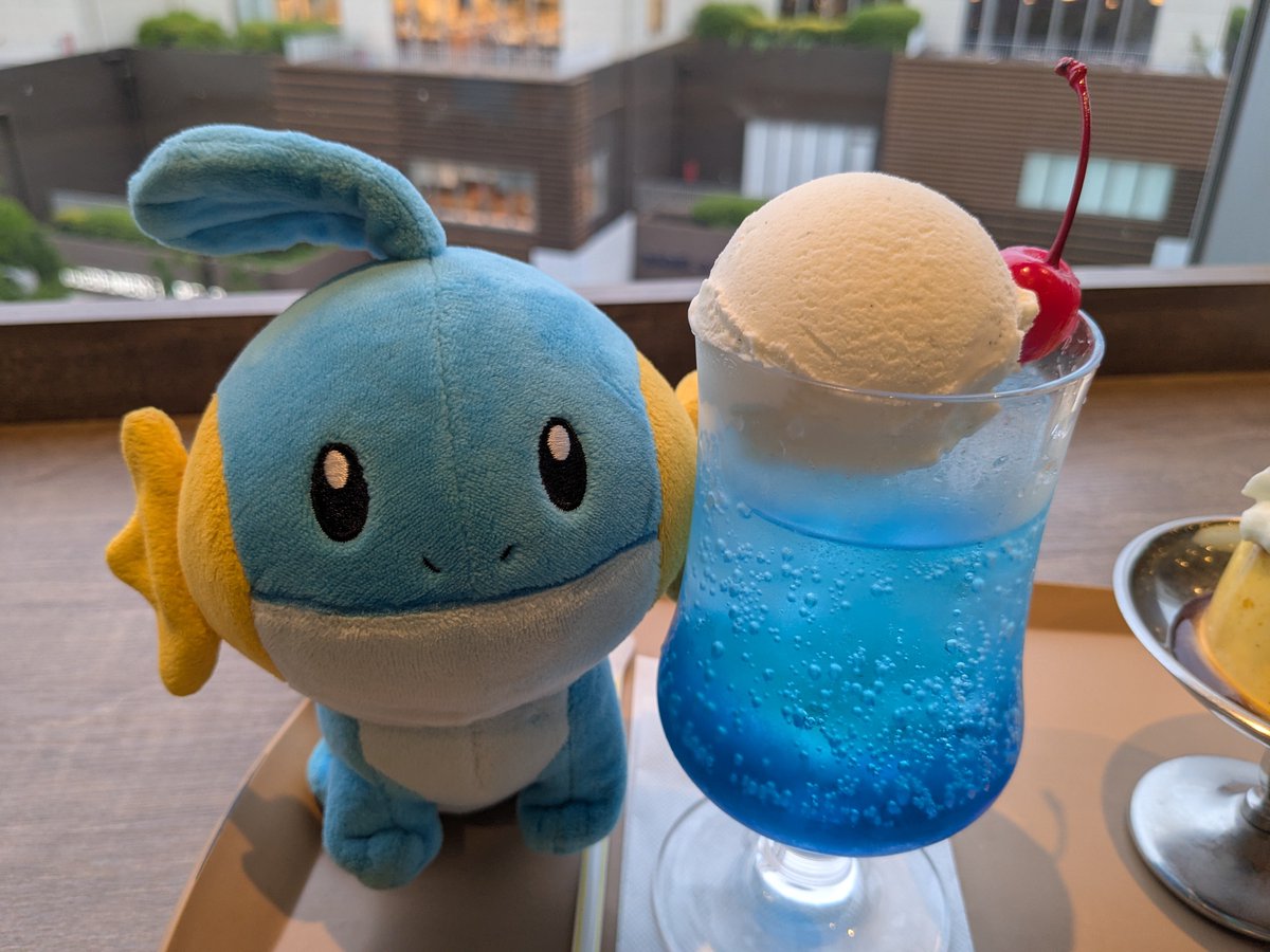 #ミズゴロウの日
ブルーハワイクリームソーダみたいに、かわいいねミズゴロウ♡