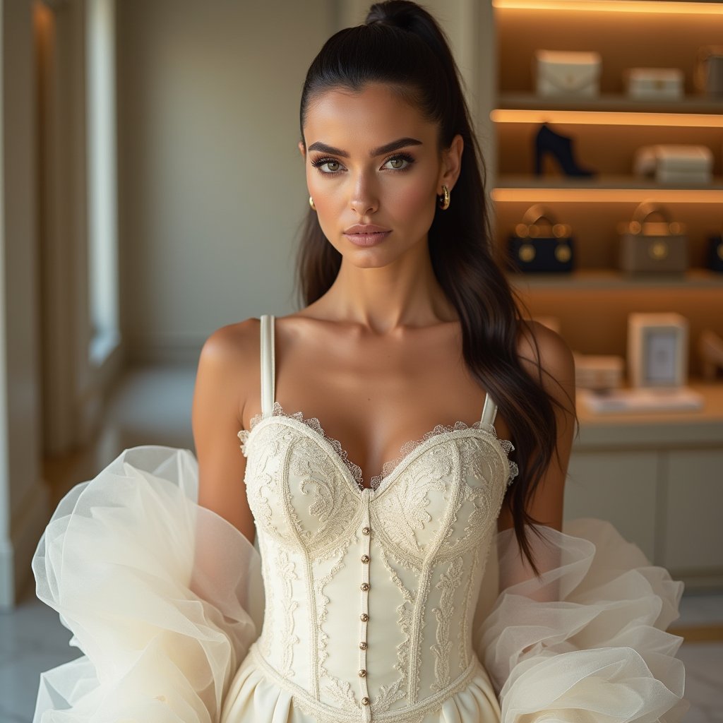 AIFashionChic's tweet image. 🖋 She doesn’t add style.
She integrates it.
#EmbeddedElegance #ComposedExecution #AIFashionChic