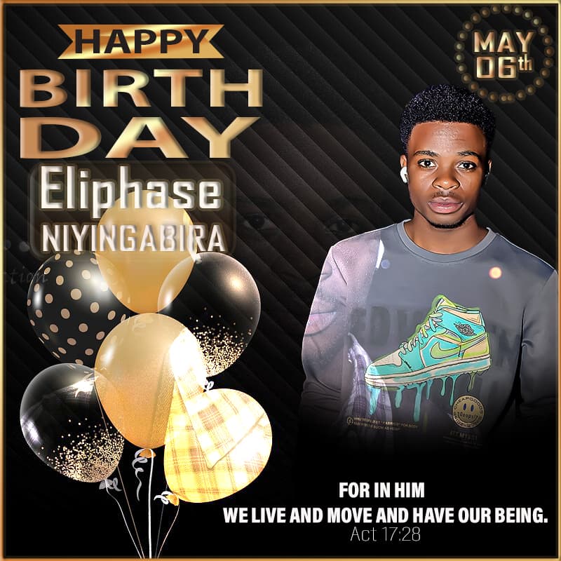 Happy birthday 🎉🥳 my former mate🇧🇮🎙️