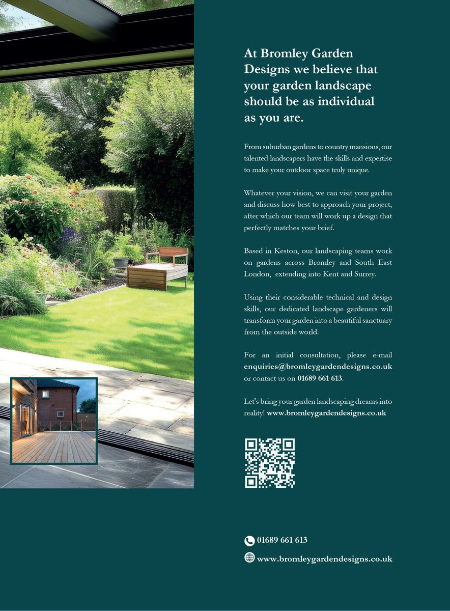 Connected London (@connect_london1) on Twitter photo Bromley Garden Designs believes your garden landscape should be as individual as you are. For an initial consultation, please contact them on 01689 661 663 or email them at enquiries@bromleygardendesigns.co.uk <a href="/Connect_London1/">Connected London</a> Bromley Garden Designs believes your garden landscape should be as individual as you are. For an initial consultation, please contact them on 01689 661 663 or email them at enquiries@bromleygardendesigns.co.uk <a href="/Connect_London1/">Connected London</a>