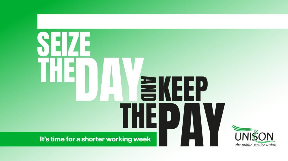 Trade unions fought for an eight-hour day in the 19th century and a two-day weekend in the 20th. In the 21st century, it is time to take the next step and win a shorter working week with fair pay for all.

unison.org.uk/our-campaigns/…